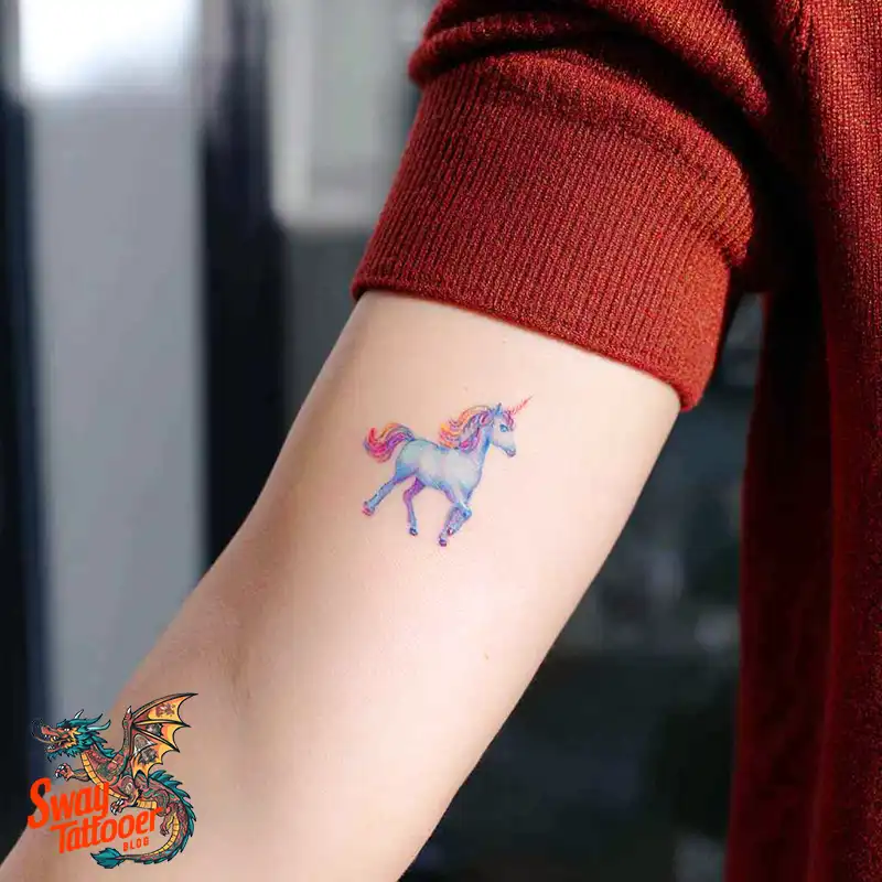 150 Unicorn Tattoo Designs to Spark Your Imagination 50 unicorn108
