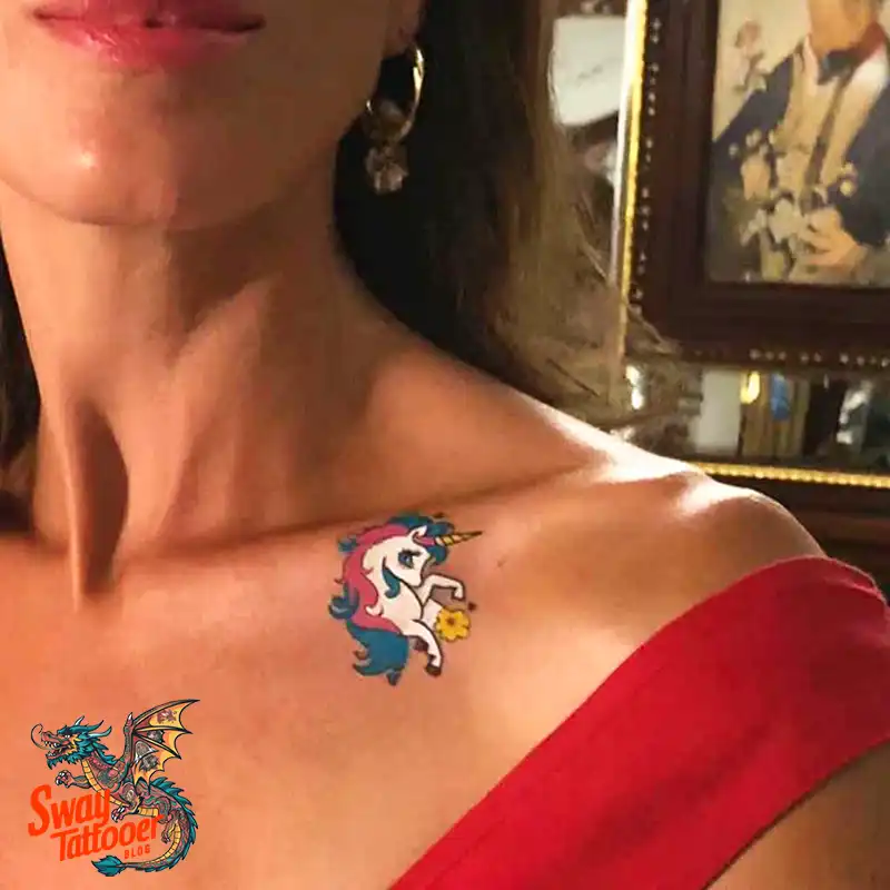 150 Unicorn Tattoo Designs to Spark Your Imagination 47 unicorn111