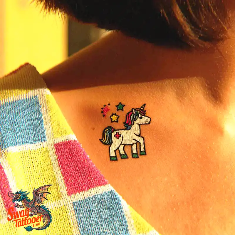 150 Unicorn Tattoo Designs to Spark Your Imagination 46 unicorn112