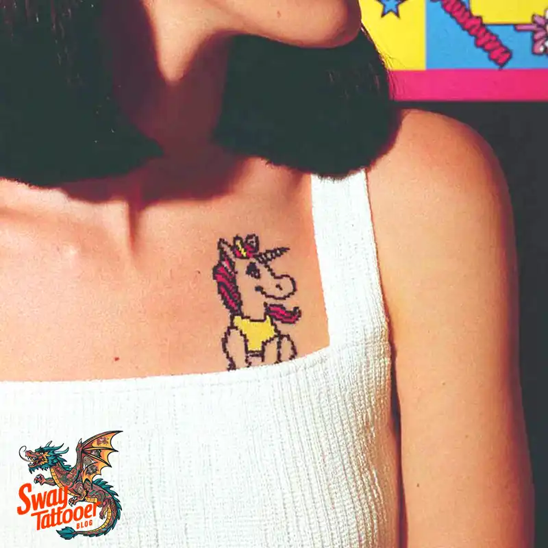 150 Unicorn Tattoo Designs to Spark Your Imagination 45 unicorn113