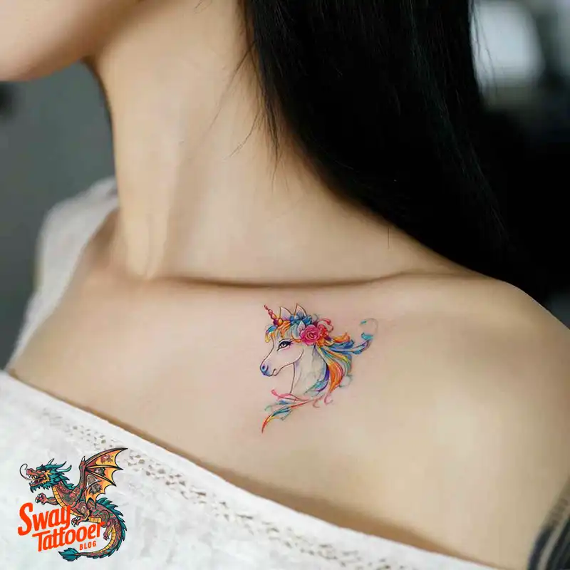 150 Unicorn Tattoo Designs to Spark Your Imagination 42 unicorn116