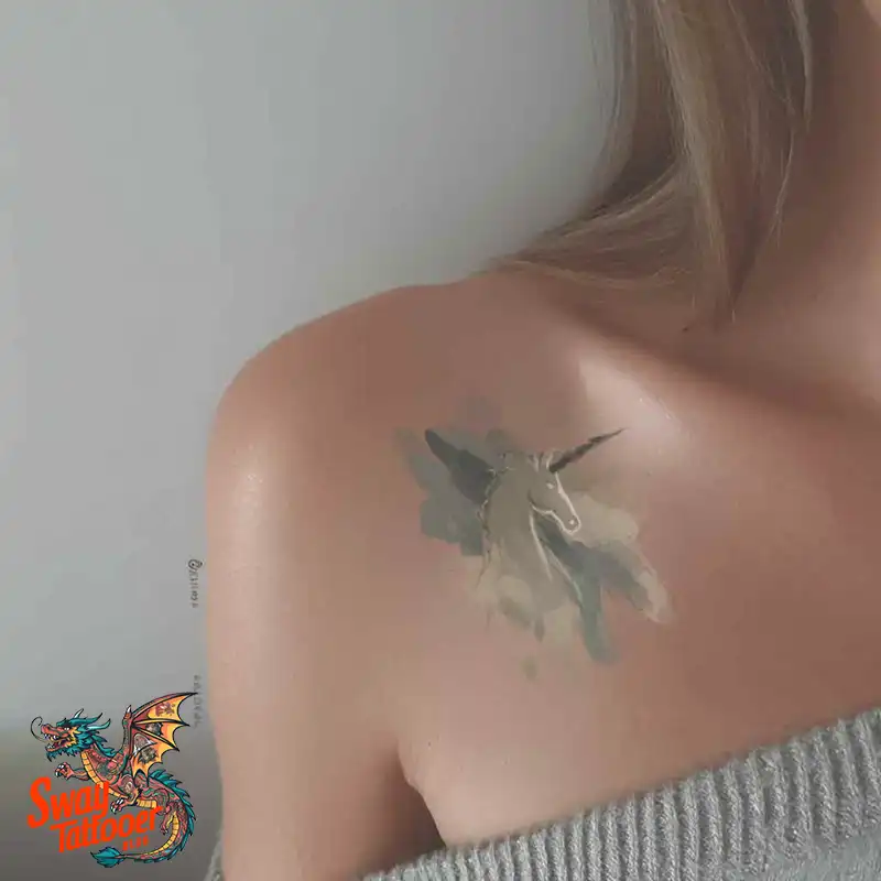 150 Unicorn Tattoo Designs to Spark Your Imagination 41 unicorn117