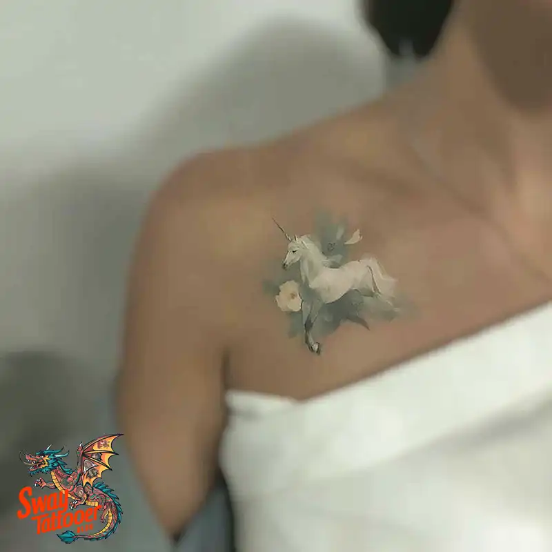150 Unicorn Tattoo Designs to Spark Your Imagination 36 unicorn122