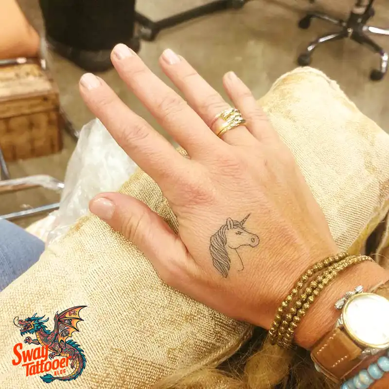 150 Unicorn Tattoo Designs to Spark Your Imagination 31 unicorn127