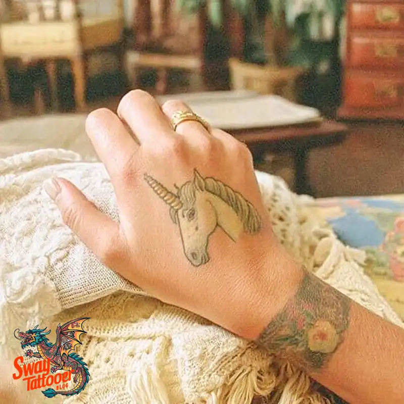 150 Unicorn Tattoo Designs to Spark Your Imagination 30 unicorn128