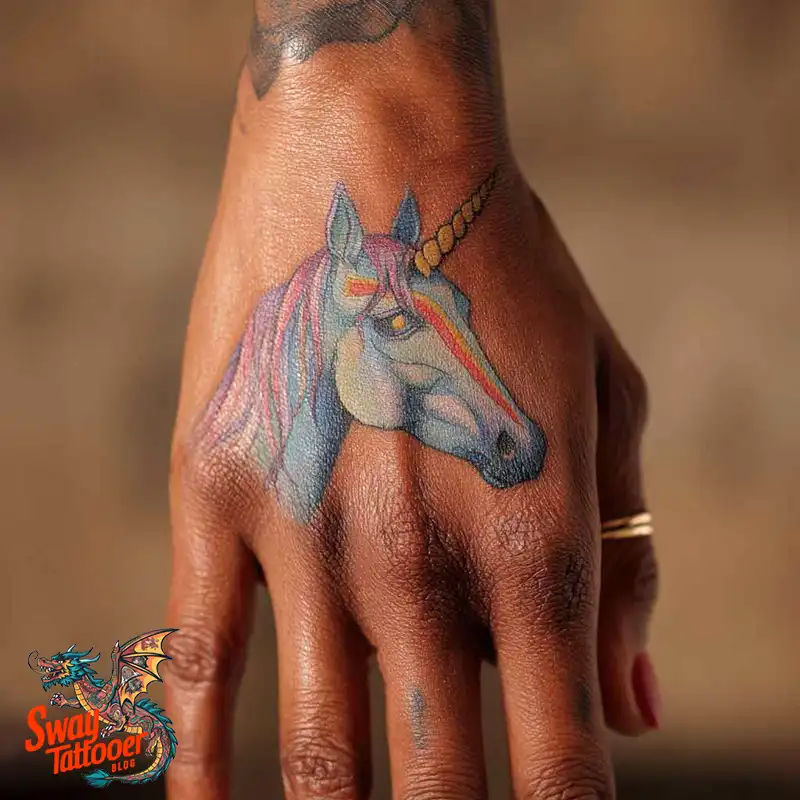 150 Unicorn Tattoo Designs to Spark Your Imagination 29 unicorn129