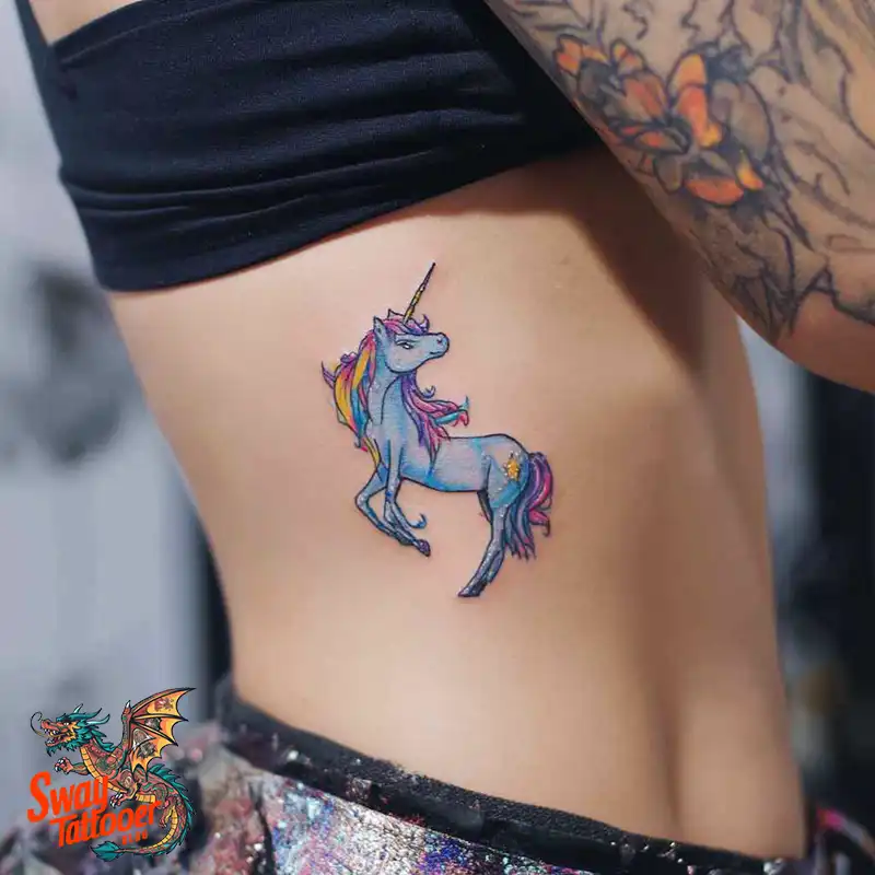 150 Unicorn Tattoo Designs to Spark Your Imagination 18 unicorn140