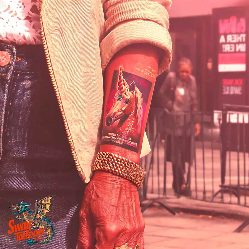 150 Unicorn Tattoo Designs to Spark Your Imagination 10 unicorn148