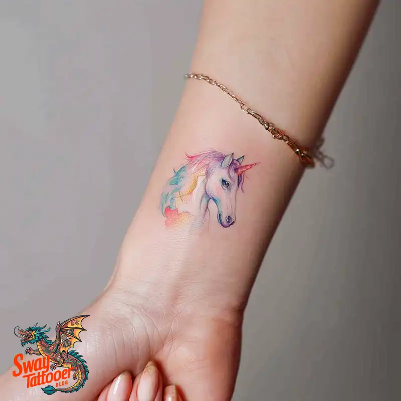 150 Unicorn Tattoo Designs to Spark Your Imagination 9 unicorn149