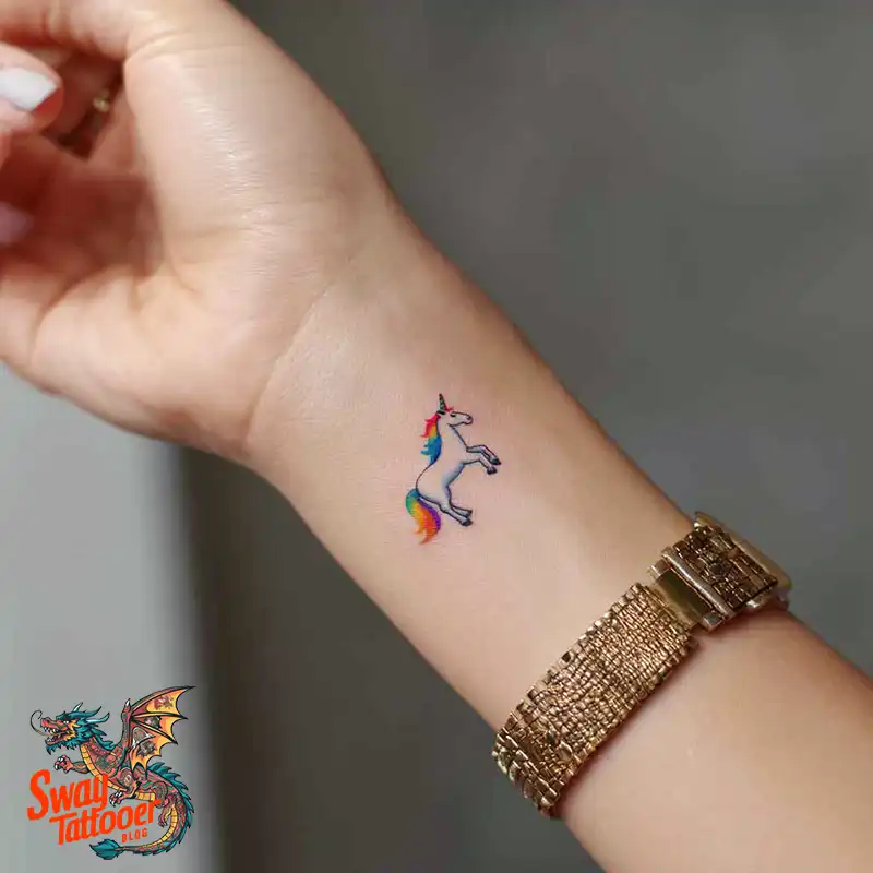 150 Unicorn Tattoo Designs to Spark Your Imagination 8 unicorn150