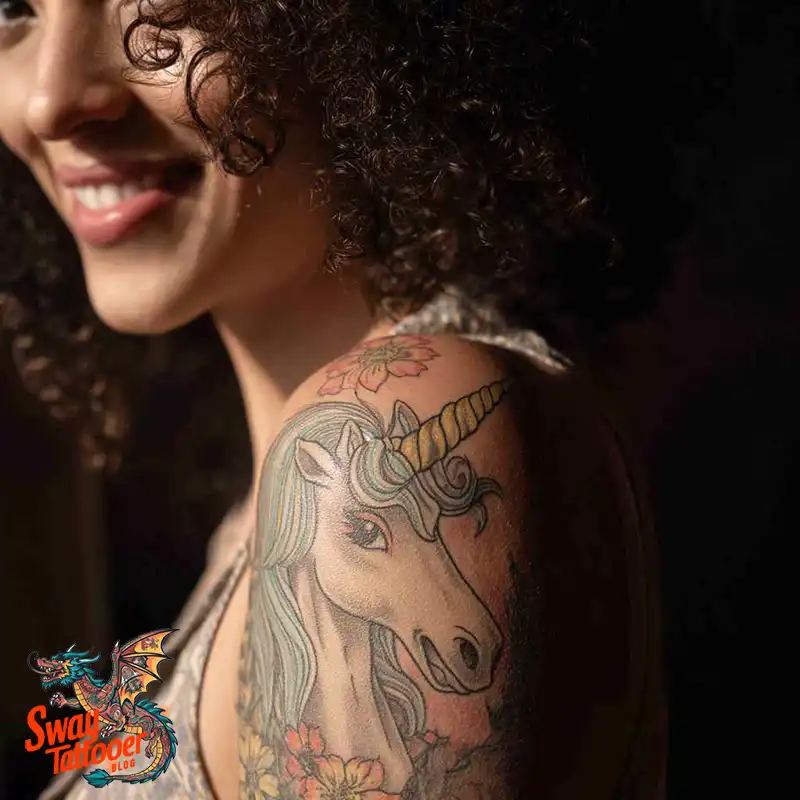 150 Unicorn Tattoo Designs to Spark Your Imagination 1 unicorn157