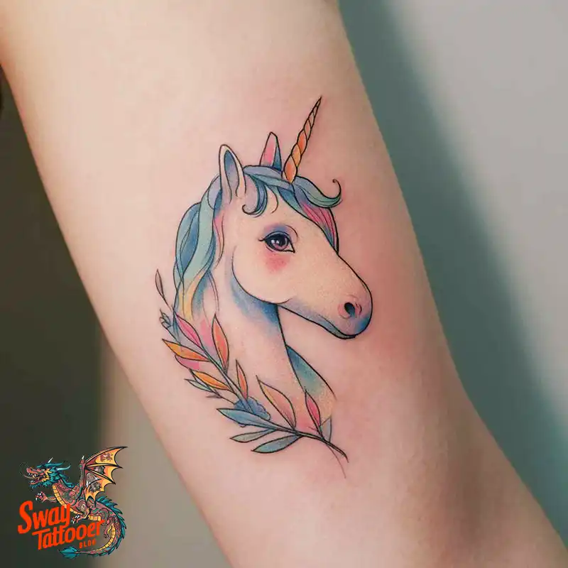 150 Unicorn Tattoo Designs to Spark Your Imagination 137 unicorn21