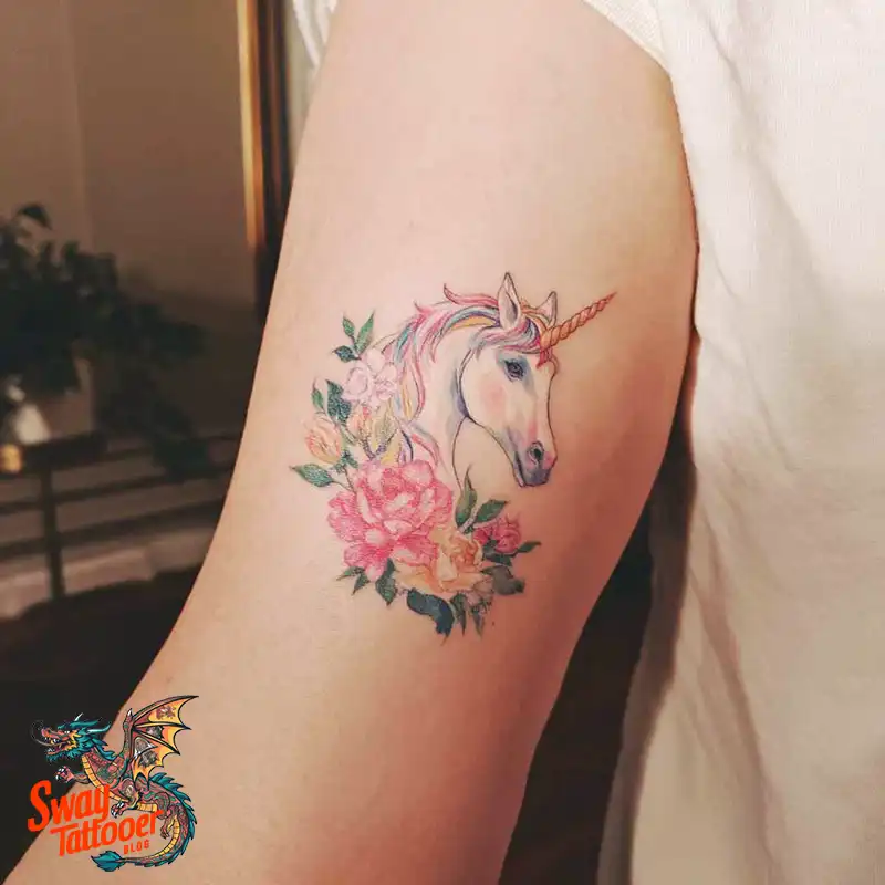 150 Unicorn Tattoo Designs to Spark Your Imagination 135 unicorn23