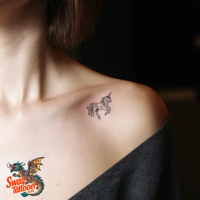 150 Unicorn Tattoo Designs to Spark Your Imagination 132 unicorn26