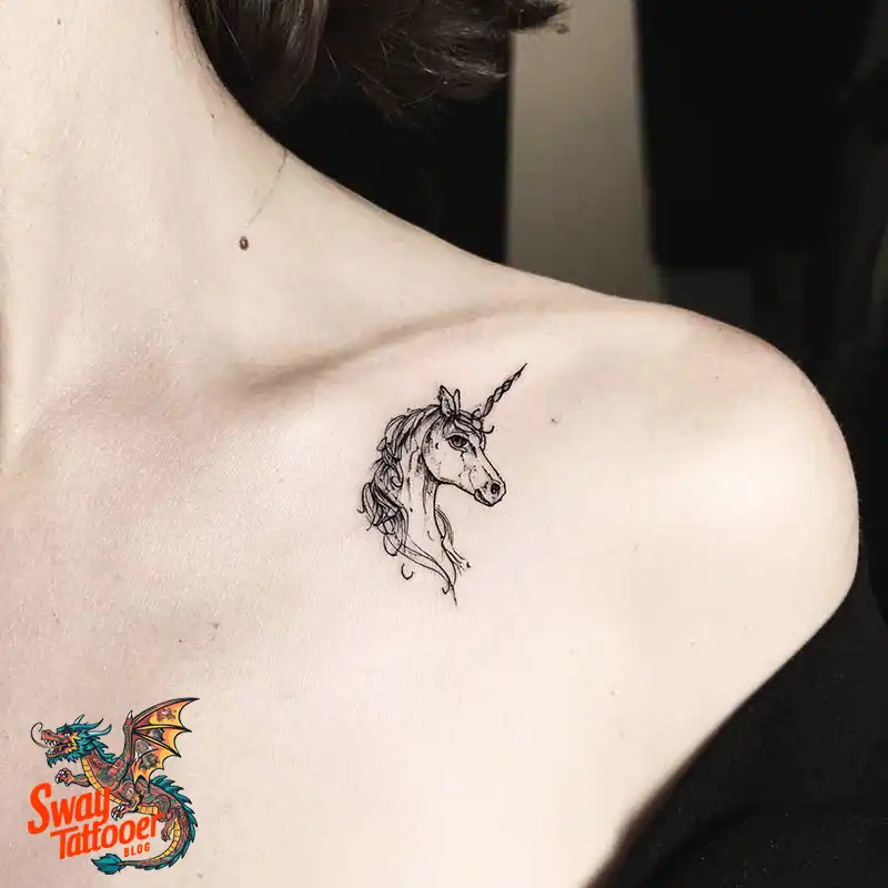 150 Unicorn Tattoo Designs to Spark Your Imagination 131 unicorn27