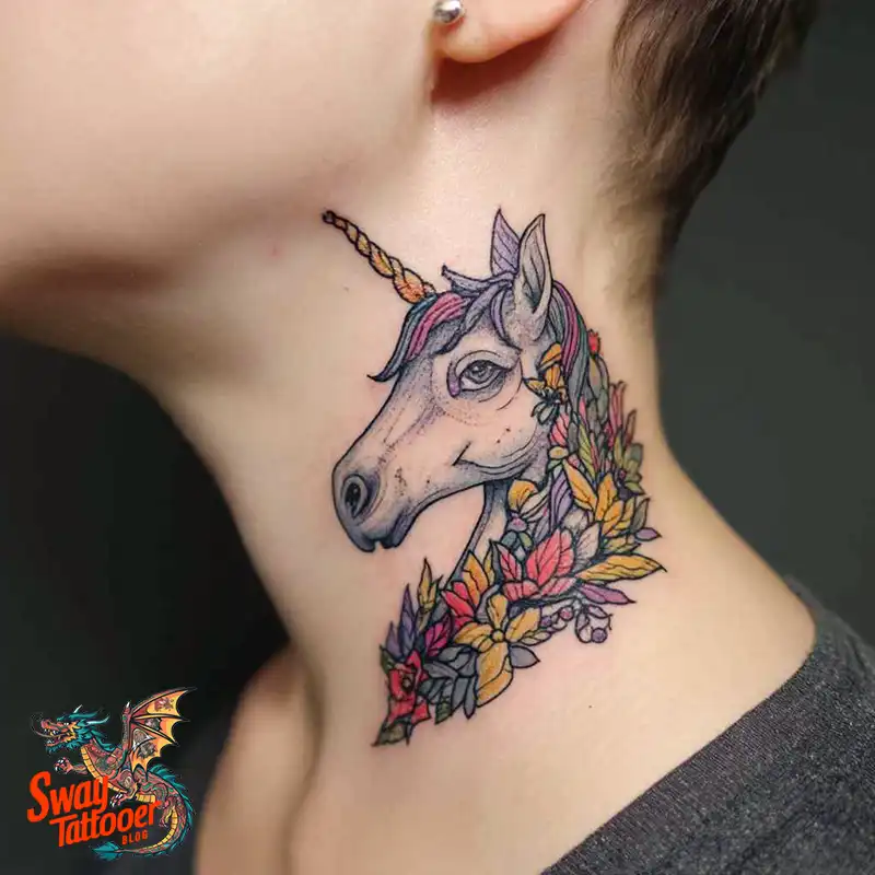 150 Unicorn Tattoo Designs to Spark Your Imagination 121 unicorn32