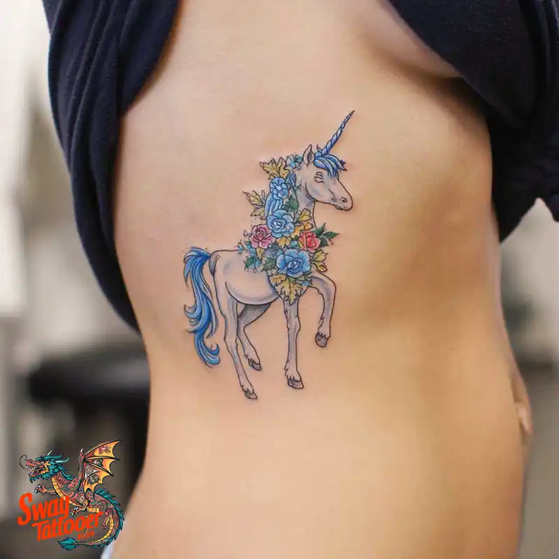 150 Unicorn Tattoo Designs to Spark Your Imagination 126 unicorn37