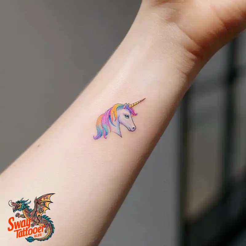 150 Unicorn Tattoo Designs to Spark Your Imagination 117 unicorn41