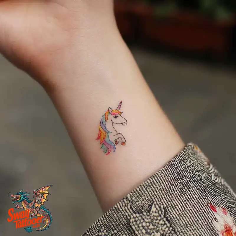 150 Unicorn Tattoo Designs to Spark Your Imagination 116 unicorn42