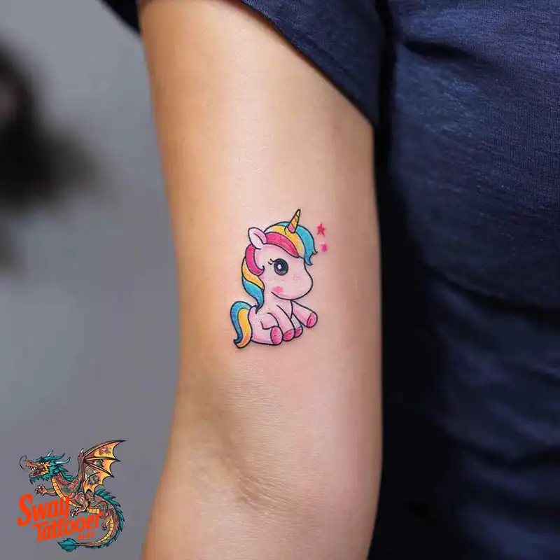 150 Unicorn Tattoo Designs to Spark Your Imagination 104 unicorn54