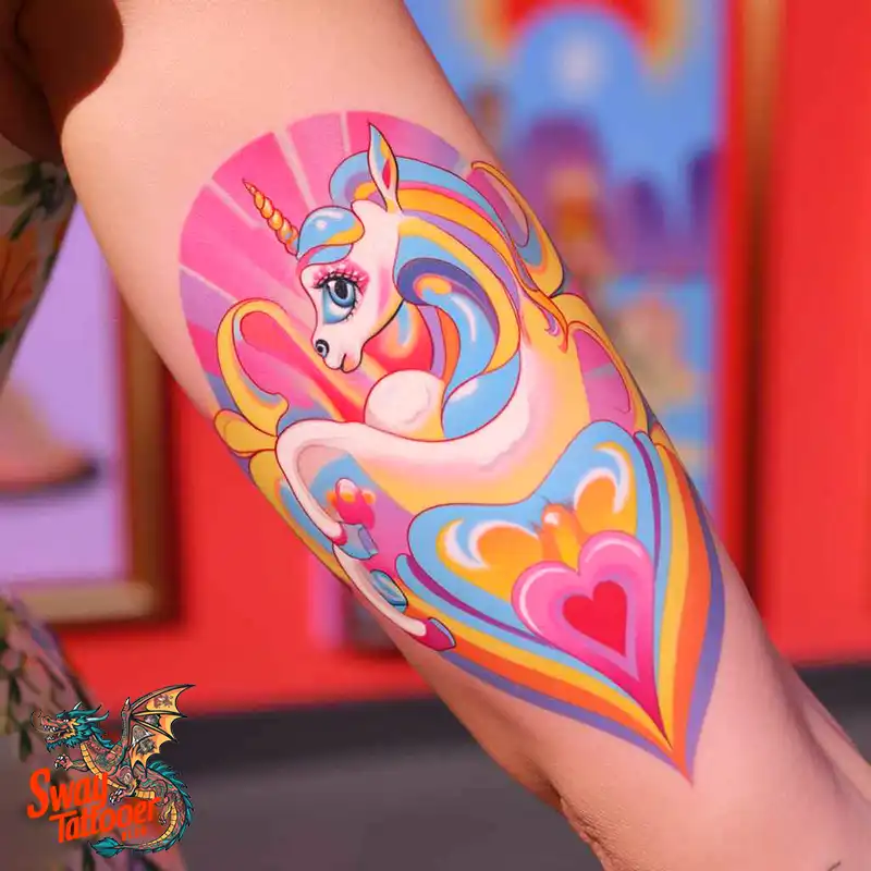 150 Unicorn Tattoo Designs to Spark Your Imagination 100 unicorn58