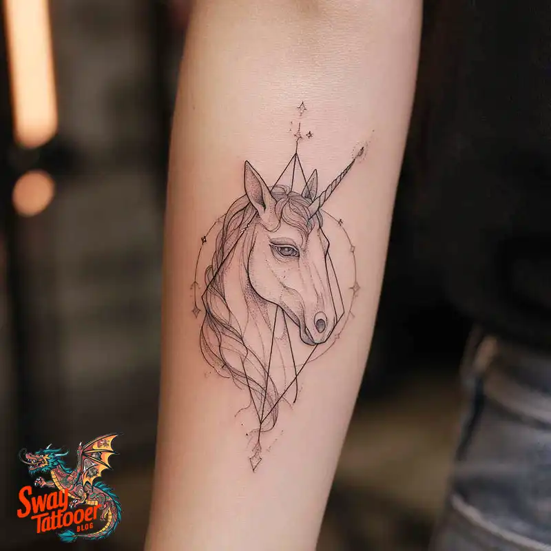 150 Unicorn Tattoo Designs to Spark Your Imagination 155 unicorn6