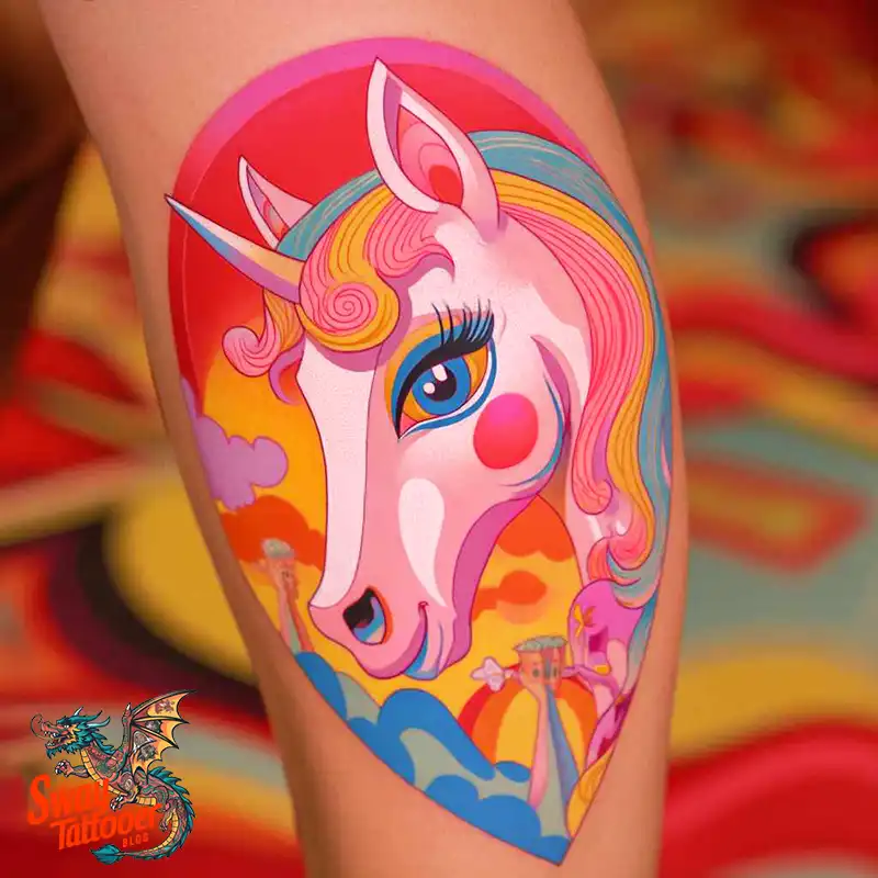 150 Unicorn Tattoo Designs to Spark Your Imagination 91 unicorn62