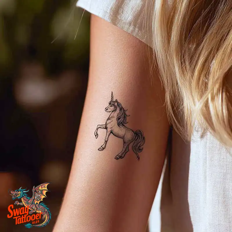 150 Unicorn Tattoo Designs to Spark Your Imagination 94 unicorn65