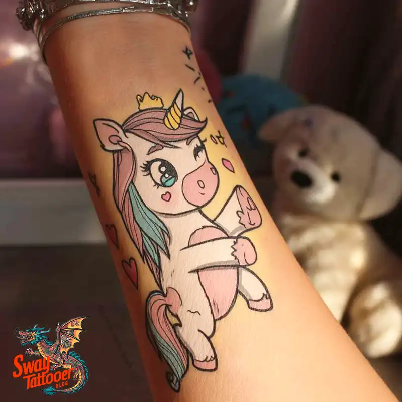 150 Unicorn Tattoo Designs to Spark Your Imagination 95 unicorn66