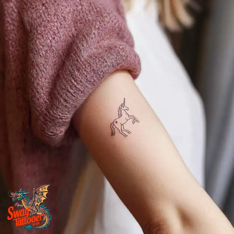 150 Unicorn Tattoo Designs to Spark Your Imagination 82 unicorn70