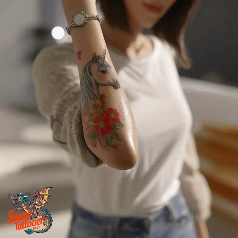 150 Unicorn Tattoo Designs to Spark Your Imagination 67 unicorn86
