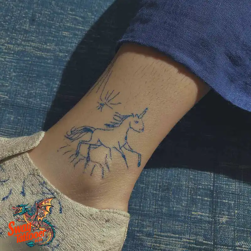 150 Unicorn Tattoo Designs to Spark Your Imagination 70 unicorn89