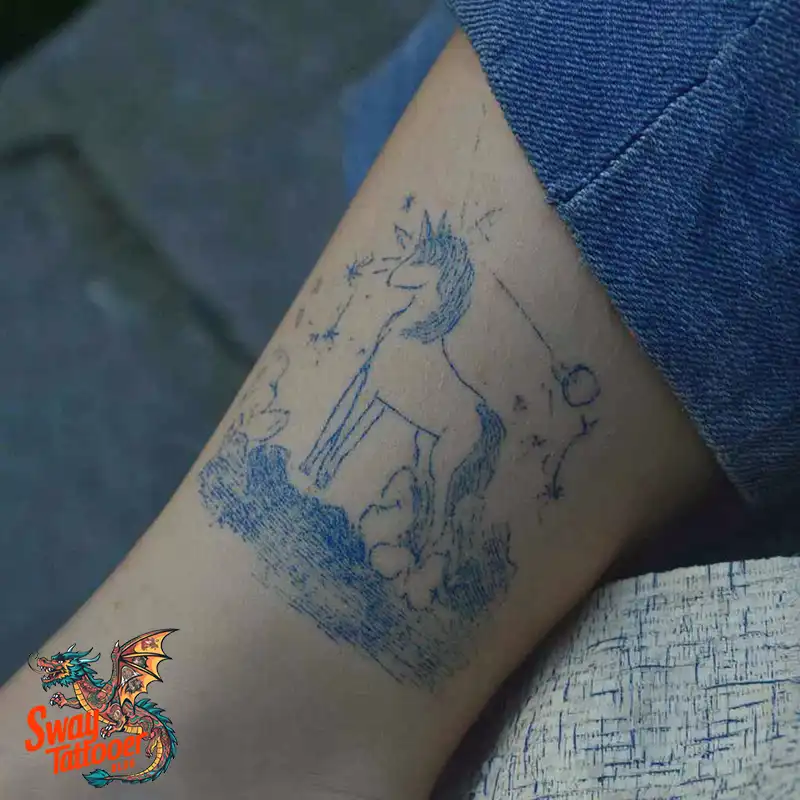 150 Unicorn Tattoo Designs to Spark Your Imagination 65 unicorn93