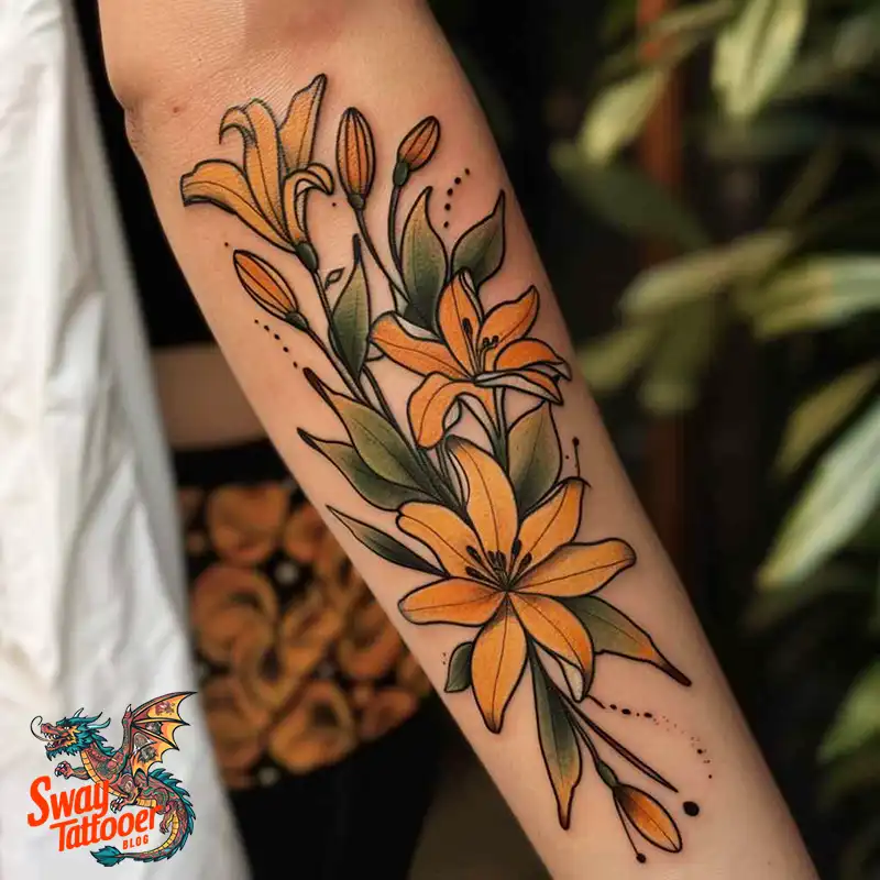100 Vanilla Flower Tattoo Designs: Symbolism and Style 74 vanilla flower13