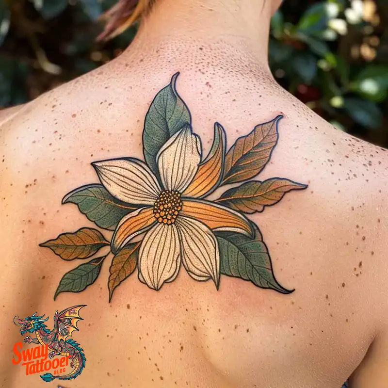 100 Vanilla Flower Tattoo Designs: Symbolism and Style 85 vanilla flower2