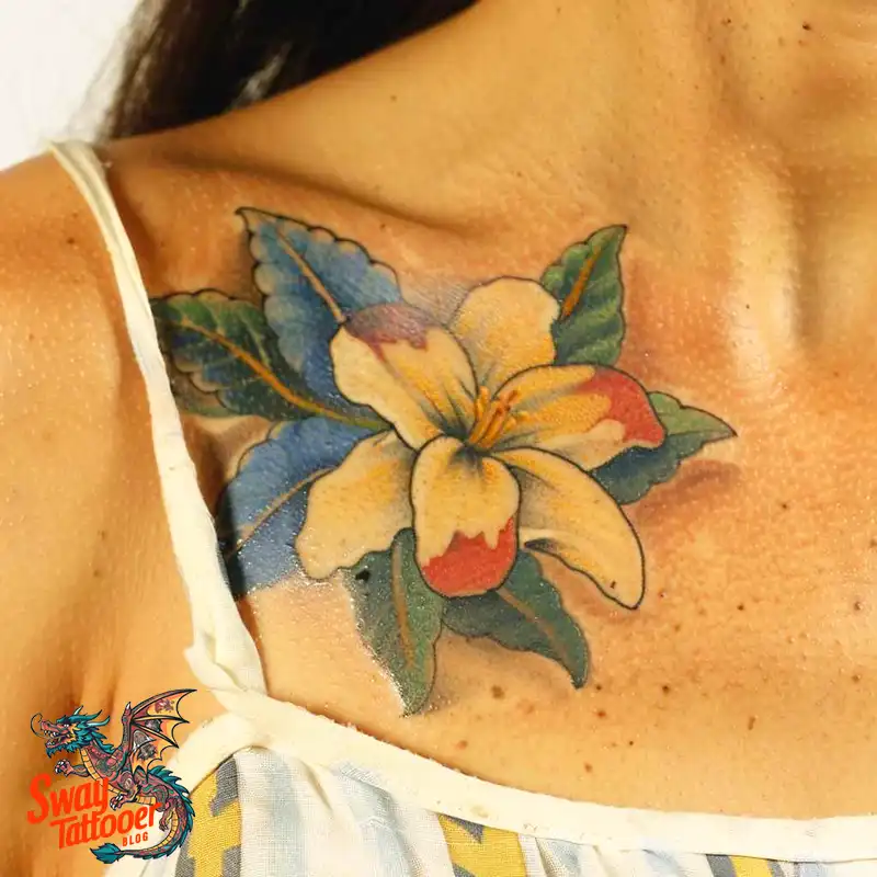 100 Vanilla Flower Tattoo Designs: Symbolism and Style 63 vanilla flower24