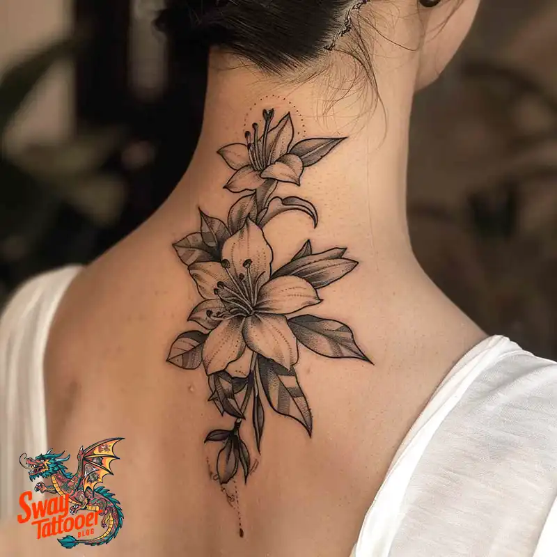100 Vanilla Flower Tattoo Designs: Symbolism and Style 58 vanilla flower30