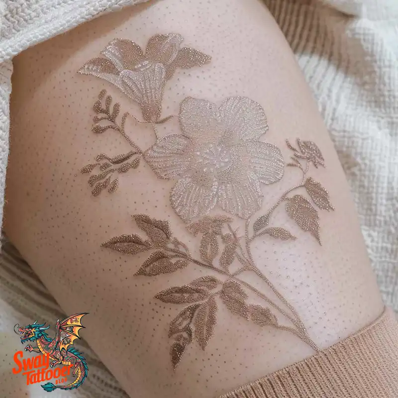 100 Vanilla Flower Tattoo Designs: Symbolism and Style 43 vanilla flower39