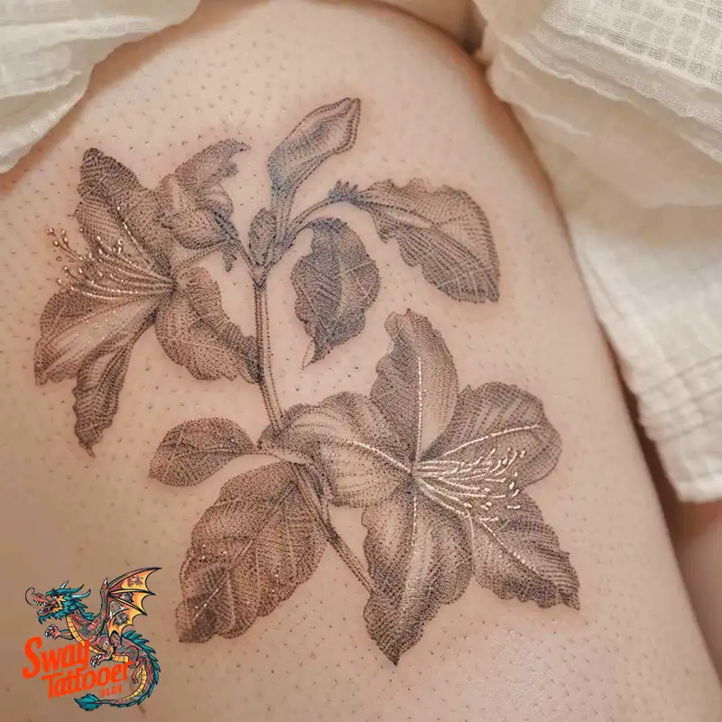 100 Vanilla Flower Tattoo Designs: Symbolism and Style 46 vanilla flower tattoo