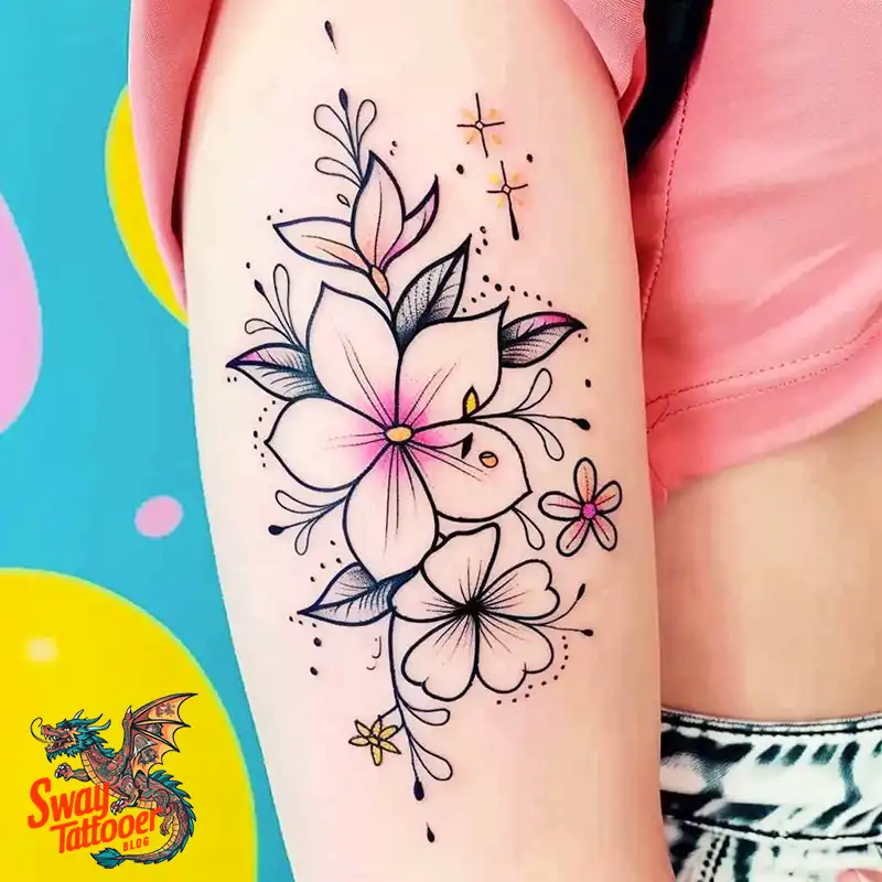 100 Vanilla Flower Tattoo Designs: Symbolism and Style 35 vanilla flower tattoo