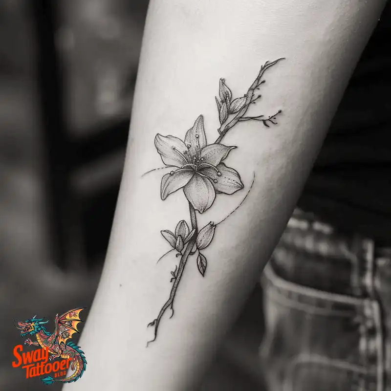 100 Vanilla Flower Tattoo Designs: Symbolism and Style 31 vanilla flower tattoo