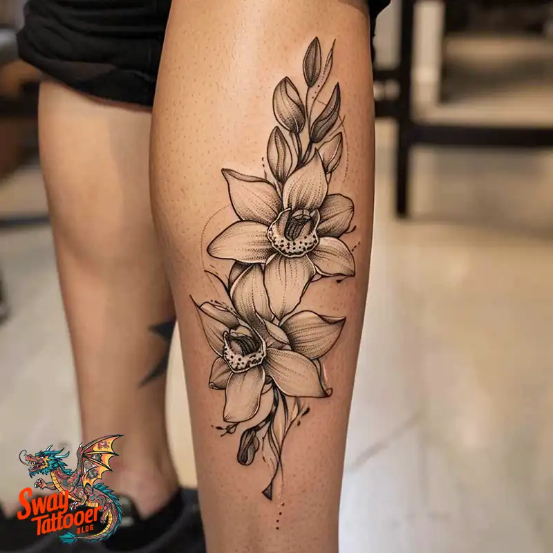 100 Vanilla Flower Tattoo Designs: Symbolism and Style 30 vanilla flower tattoo