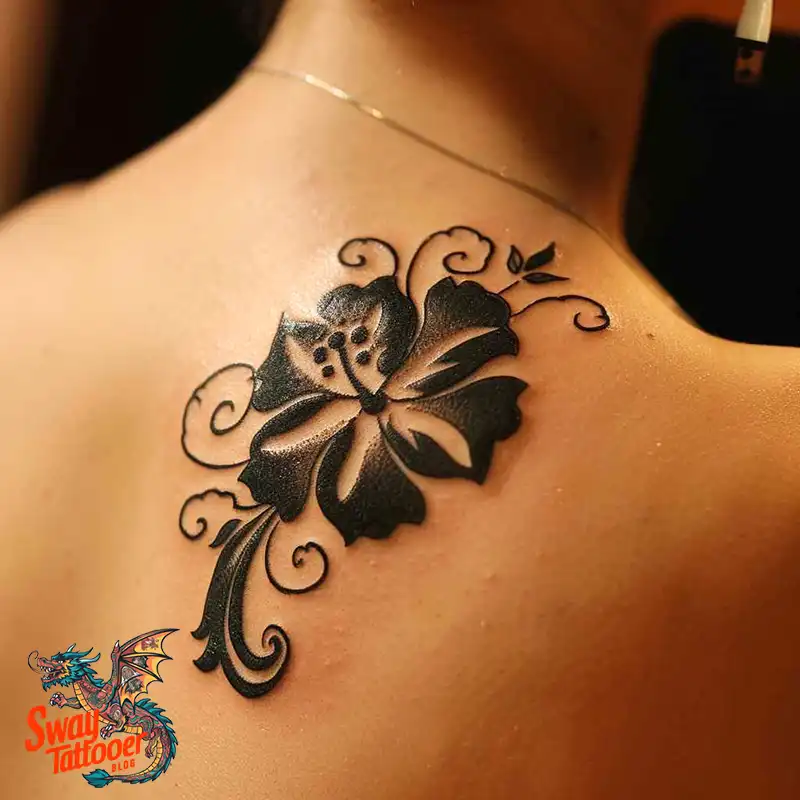 100 Vanilla Flower Tattoo Designs: Symbolism and Style 81 vanilla flower6