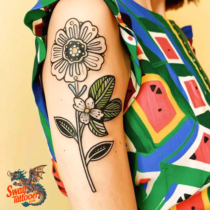 100 Vanilla Flower Tattoo Designs: Symbolism and Style 24 vanilla flower tattoo