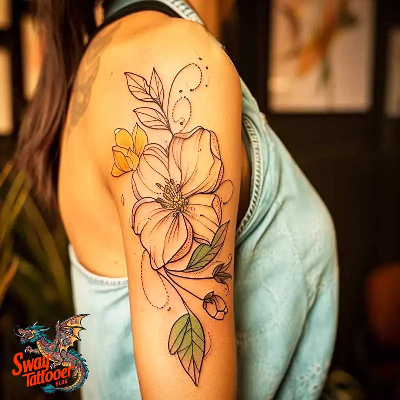 100 Vanilla Flower Tattoo Designs: Symbolism and Style 23 vanilla flower tattoo