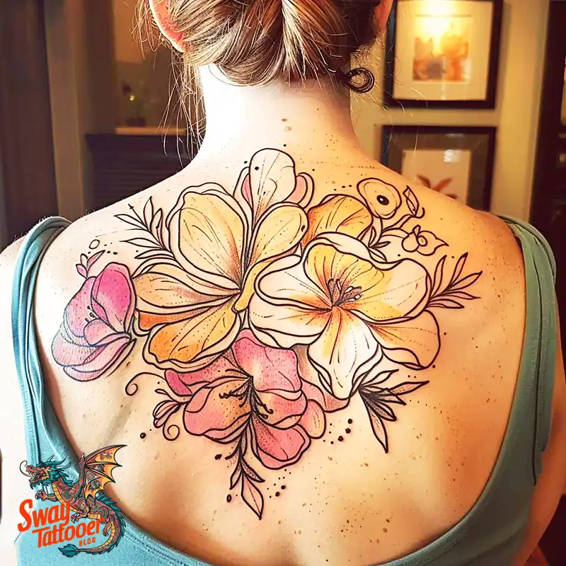 100 Vanilla Flower Tattoo Designs: Symbolism and Style 22 vanilla flower tattoo