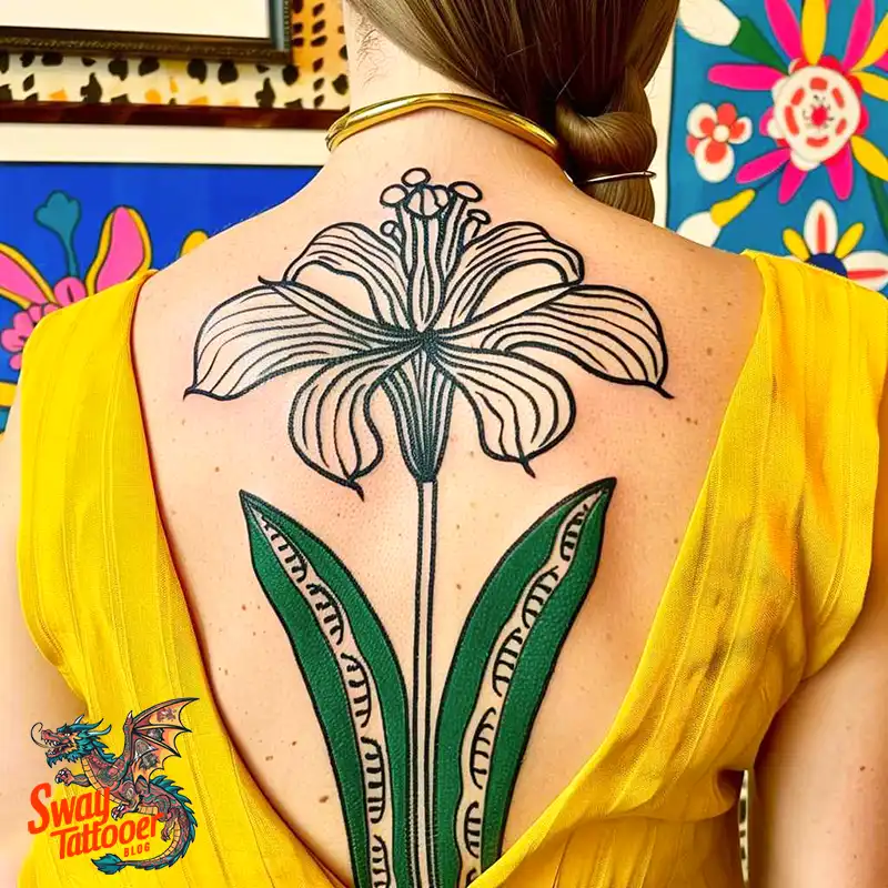 100 Vanilla Flower Tattoo Designs: Symbolism and Style 21 vanilla flower tattoo