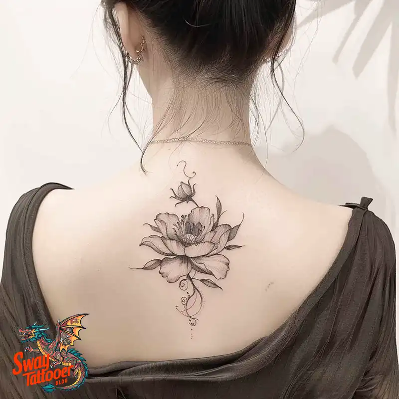 100 Vanilla Flower Tattoo Designs: Symbolism and Style 80 vanilla flower7