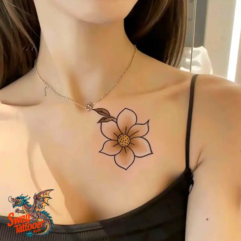 100 Vanilla Flower Tattoo Designs: Symbolism and Style 7 vanilla flower tattoo