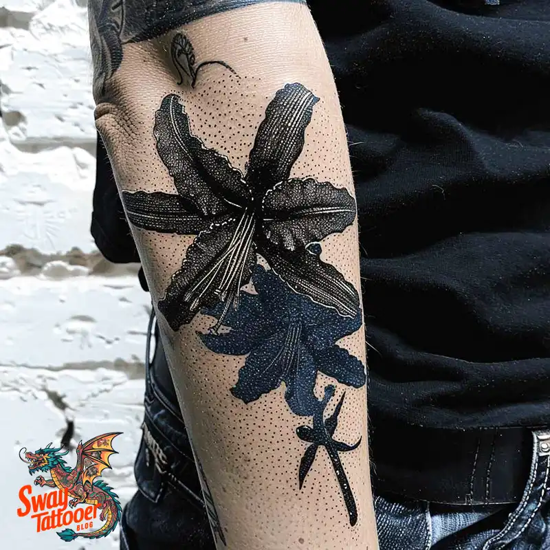 100 Vanilla Flower Tattoo Designs: Symbolism and Style 2 vanilla flower tattoo